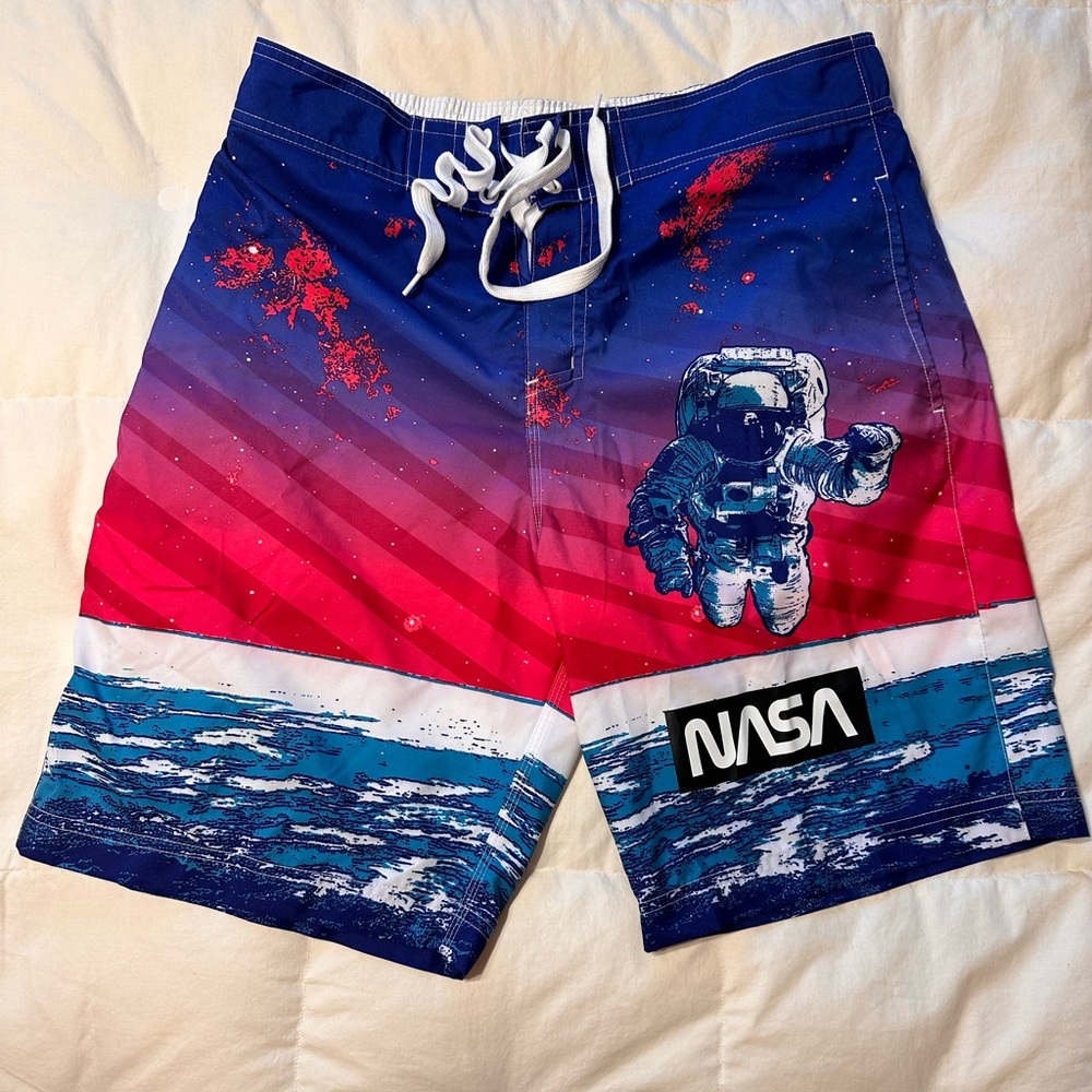 NASA men’s swim shorts